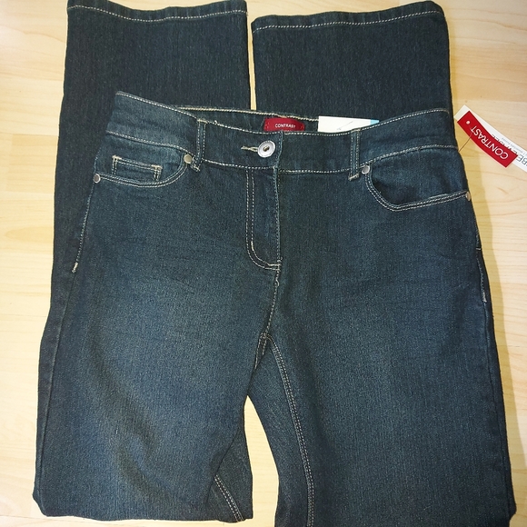 NWT Contrast Bootcut Jeans - Picture 5 of 7